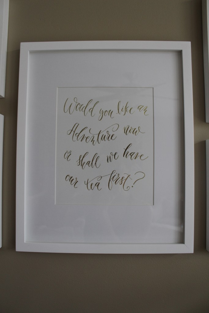 Maison Everett Calligraphy