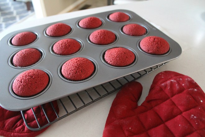 Fresh out of the oven after baking at 350 degrees for 20 minutes.