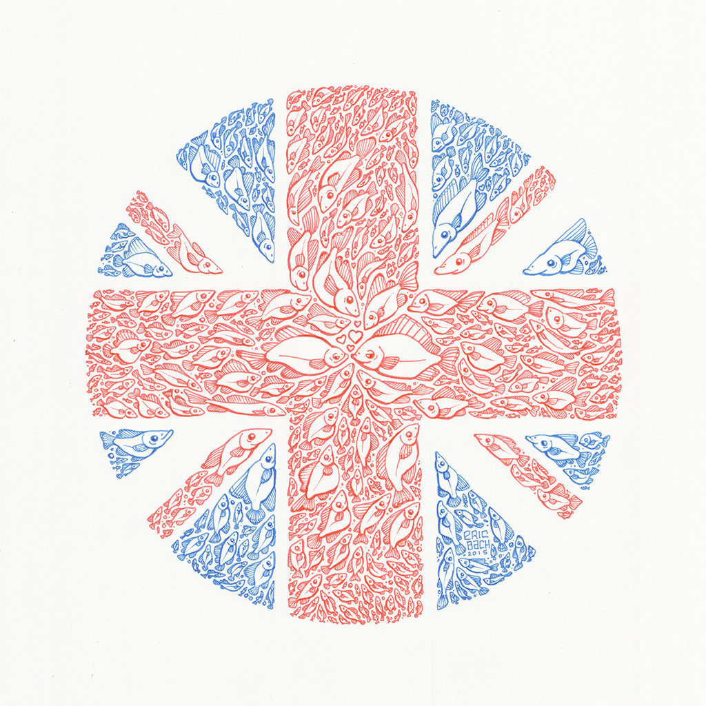 "Fish and Chips" (Photo cred and Artwork by: Eric Bach)